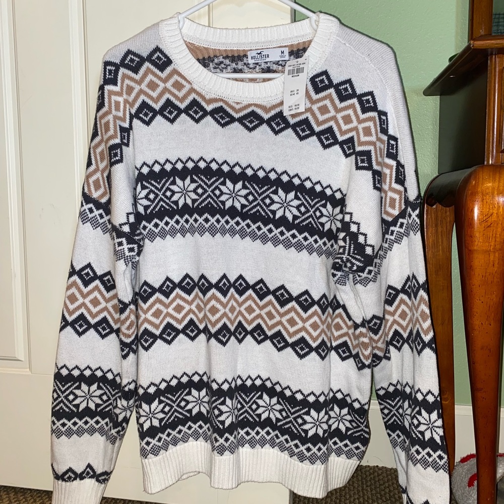 nwt hollister oversized sweater size m
